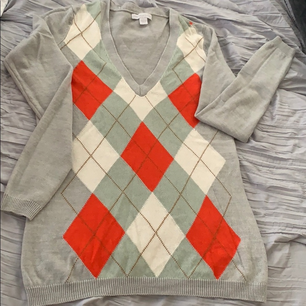 New York & Company Argyle Sweater